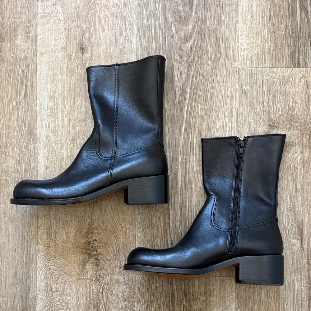 Kenneth Cole Women’s Black Leather Ankle Boots